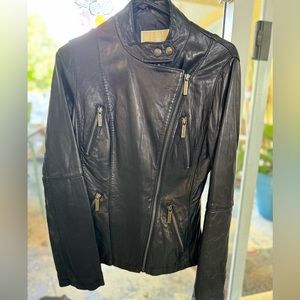 Michael Kors leather ‘Moto’ jacket